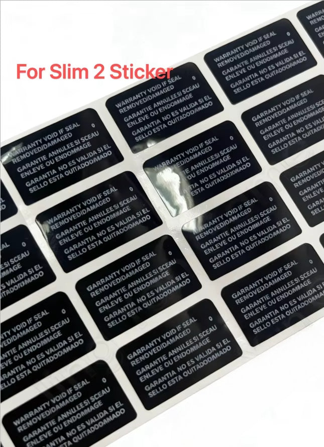 20Pcs/Lot Replacement for Ps4 1000 11XX 1200 20xx Slim Pro Housing Host Warranty Sticker for Ps5 Console Case Shell Label Seal Game console repair parts