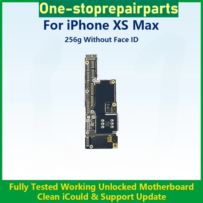 Fully Tested 100%Working Mainboard For iPhone XS Max Cleaned iCloud And Unlocked For XR Motherboard No Repair Support Update iPhone phone repair parts
