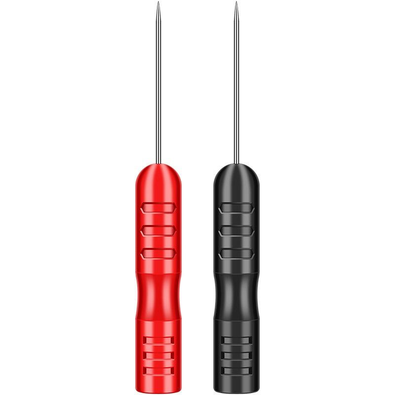 Multimeter probe pen extra tip steel needle thin needle adapter lengthened extension replacement needle can be broken thread Repair tools
