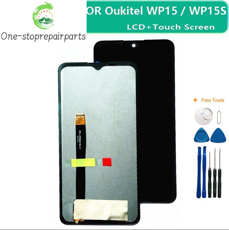 Original 6.52'' NEW For Oukitel WP13 WP15 WP15S LCD Display + Touch Screen Digitizer Assembly 100%Tested Work Replacement Other Brand Phone repair parts