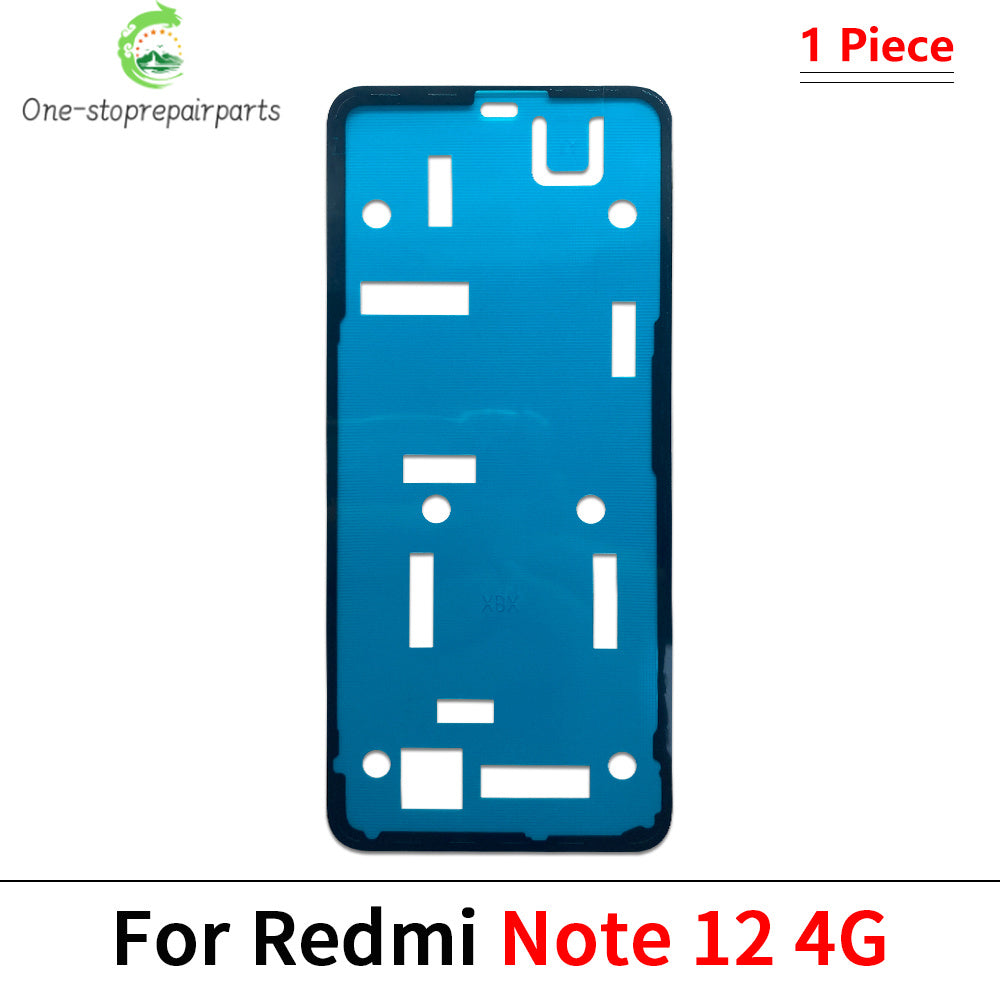 New For Xiaomi Redmi Note 9 9s 10 10s 11 11s 12 13 Pro Plus 4G 5G Adhesive Sticker Back Housing Battery Cover Glue Tape Xiaomi  Xiao mi phone repair parts