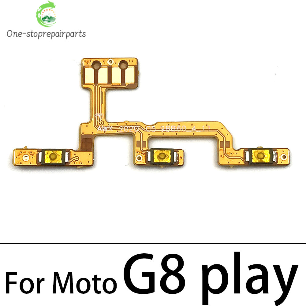 Power On Off Volume Button Flex Cable For Motorola Moto G5 G5s G6 G4 G8 G7 G9 Plus Play Power Lite Motorola phone repair parts