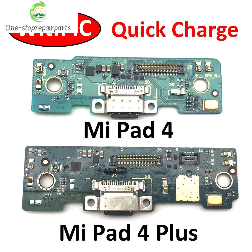 New For Xiaomi Mi Pad 4 Pad4 Plus USB Charging Port Mic Microphone Dock Connector Board Flex Cable Repair Parts Xiaomi  Xiao mi phone repair parts