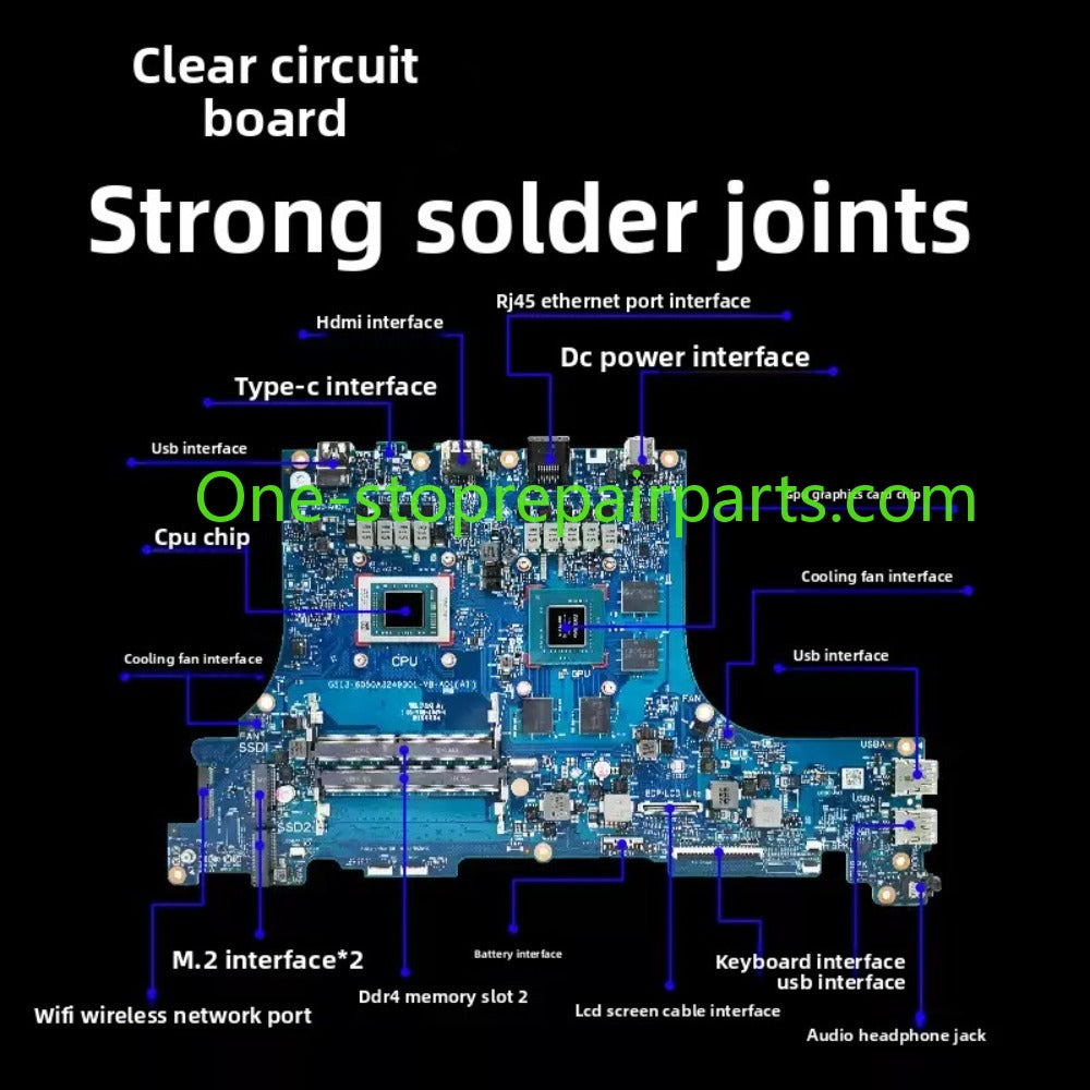 X1403ZA Mainboard For ASUS X1503ZA X1603ZA X1402ZA X1502ZA X1602ZA X1405ZA X1505ZA X1605ZA X1703ZA X1702ZA Laptop Motherboard