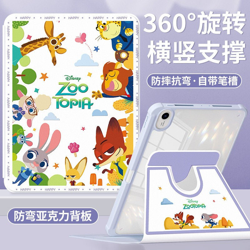Huawei matepad11 protective case 2023 new matepadair12 tablet case se/pro/115s rotating 11.5s soft light version computer with pen slot 10.4 anti-bending Tablet Accessories