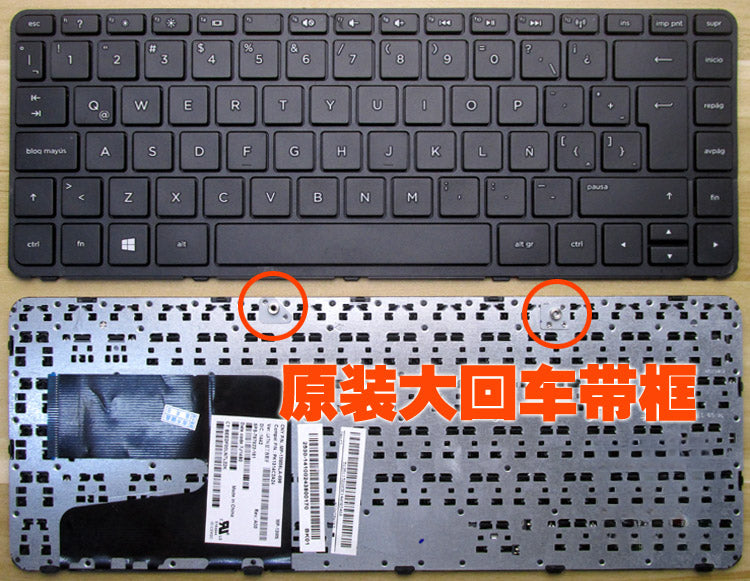 (Shipping fee not include)HPfor惠普 14-N000 240 G3 245 G3 246 G3 g2 tpn-q129 笔记本键盘
