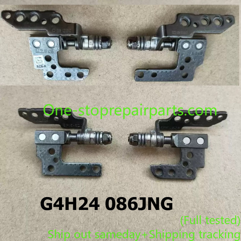 Hinges for Dell E5420 P16G E5570 E5520 E6500 E6420 Latitude 5520 E5530 E5430 E7470 M3510 P48F hinge 0G4H24 086JNG 31FVT 3RCYY