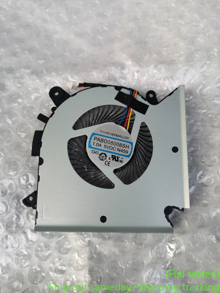 GPU CPU Cooler Cooling Fan For MSI GF63 GF65 MS-16R1 -16R2 PABD08008SH N459 5V 1A PAAD06015SL N433 5V 0.55A fans