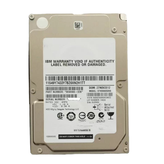 IBM 3543 85Y6185 300G SAS 15K 2.5 inch V7000 Storage Hard Disk Servicer