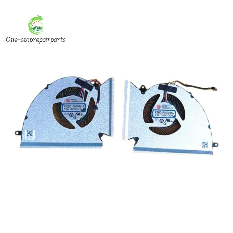 NEW Original Laptop CPU GPU Cooling Fan For MSI Alpha 17 C7V MS-17KK N451 N452 N515 MSI laptop repair parts
