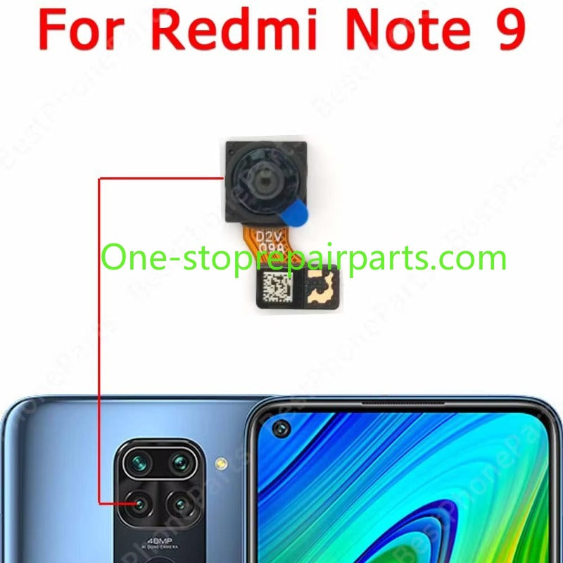 Rear Back Camera For Xiaomi Redmi Note 9 Pro 9S 9Pro Note9 Main Backside Camera Module Flex Replacement Spare Parts Xiaomi phone repair parts