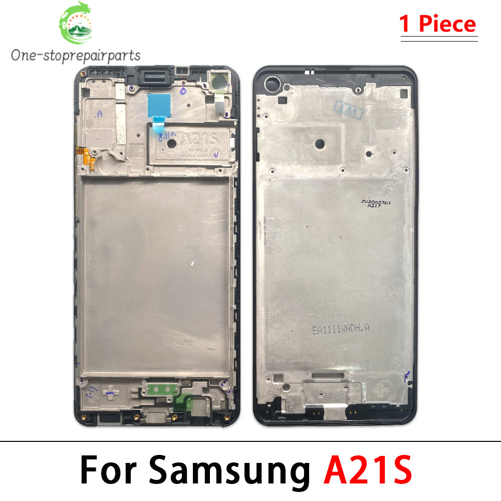 New Middle Frame For Samsung A10 A20 A30 A50 A70 A21s A11 A12 A21 A31 A51 A71 Front Frame Housing Bezel Repair Parts Samsung phone repair parts