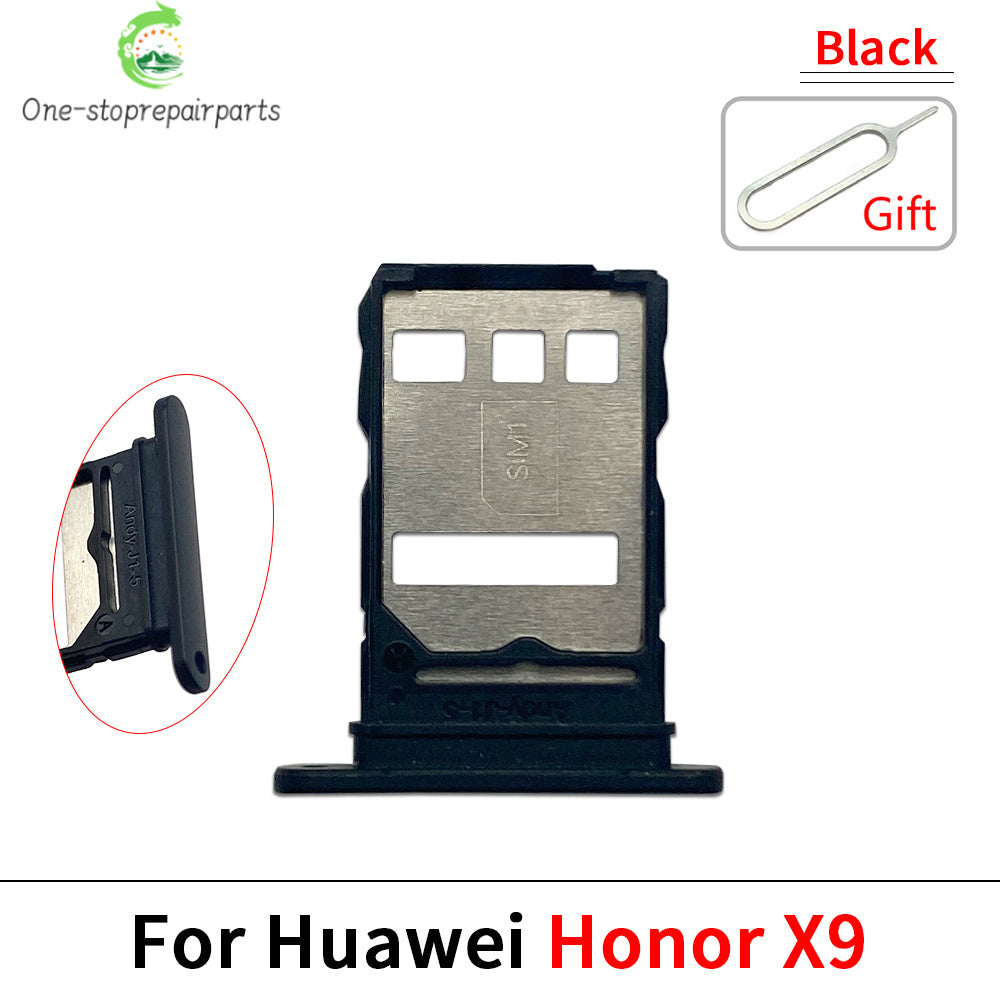 New For Huawei Honor X9 X9A X9B 4G 5G SIM Card Slot SD Card Tray Holder Adapter Repair Parts Huawei phone repair parts