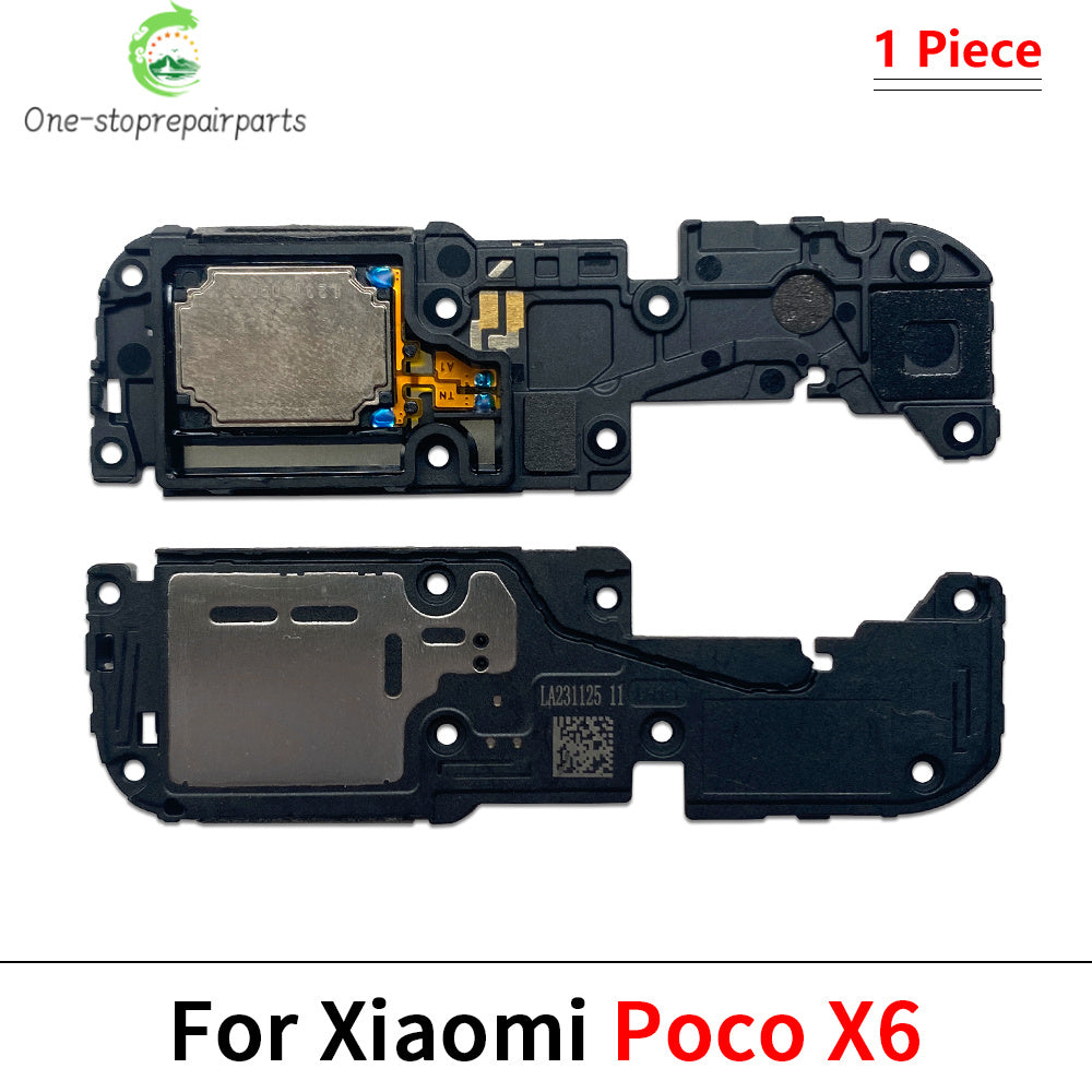 New For Xiaomi Poco F5 X5 X6 M5 M5s M6 Pro 4G 5G Loudspeaker bottom Loud Speaker Sound Buzzer Ringer Flex Cable  Xiaomi  Xiao mi phone repair parts
