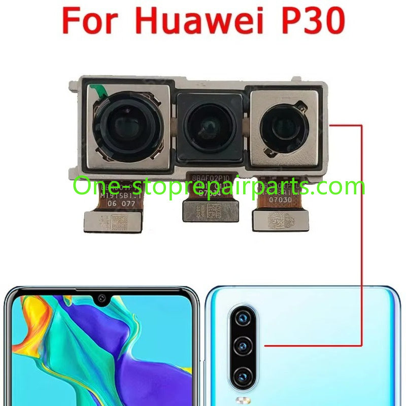 Front Rear Back Camera For Huawei P30 Lite Pro P30Lite P30Pro Main Facing Camera Module Flex HUAWEI phone repair parts