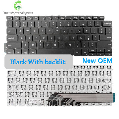 NEW ORIGINAL Laptop Keyboard For DELL Latitude 3301 3410 E3301 P114G P120G P113G P115G Dell laptop repair parts
