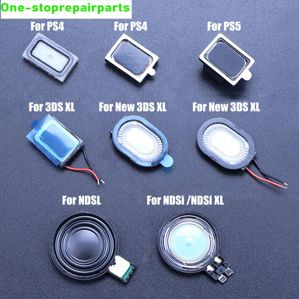 2Pcs For DS Lite NDSL NDSi XL Game Console Original Speaker For New 3DS XL LL PS4 PS5 Inner Speaker Loudspeaker Replacement Game console repair parts
