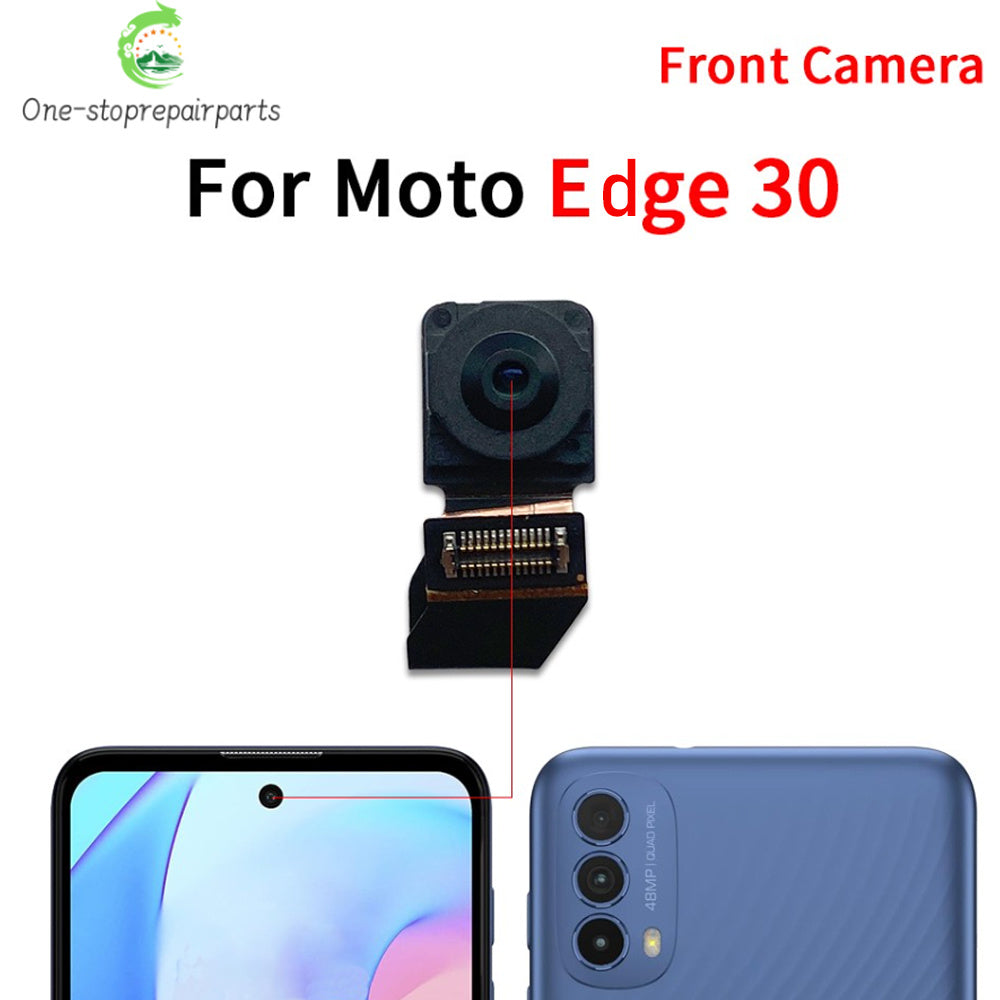 Front Camera Flex Front Back Rear Camera Module Flex Cable For Motorola Moto Edge 20 30 40 50 Neo Fusion Lite Pro Motorola phone repair parts