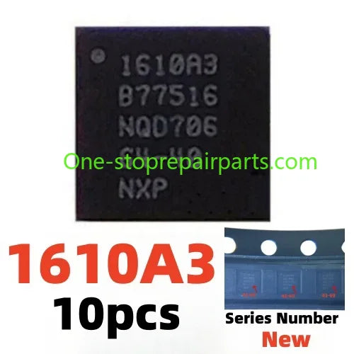 10pcs USB Tristar U2 USB IC Chip for iphone 11 12 13 Pro Max X XS 7 8 Plus 1616A0 1614A1 1612A1 610A3B 1610A3 1610A2 1618A0 iPhone phone repair parts