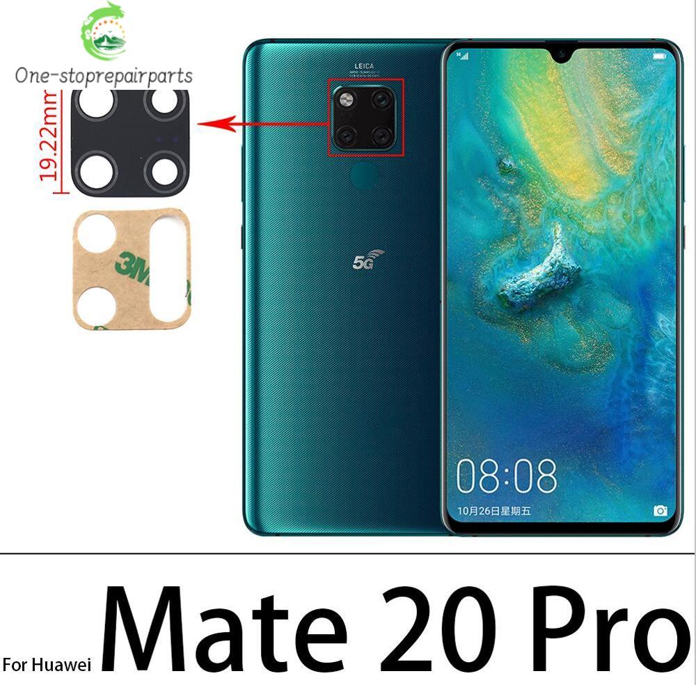 Back Rear Camera Glass Lens For Huawei Mate 10 20 30 40 50 lite Pro Glass With Sticker Glue Huawei phone repair parts