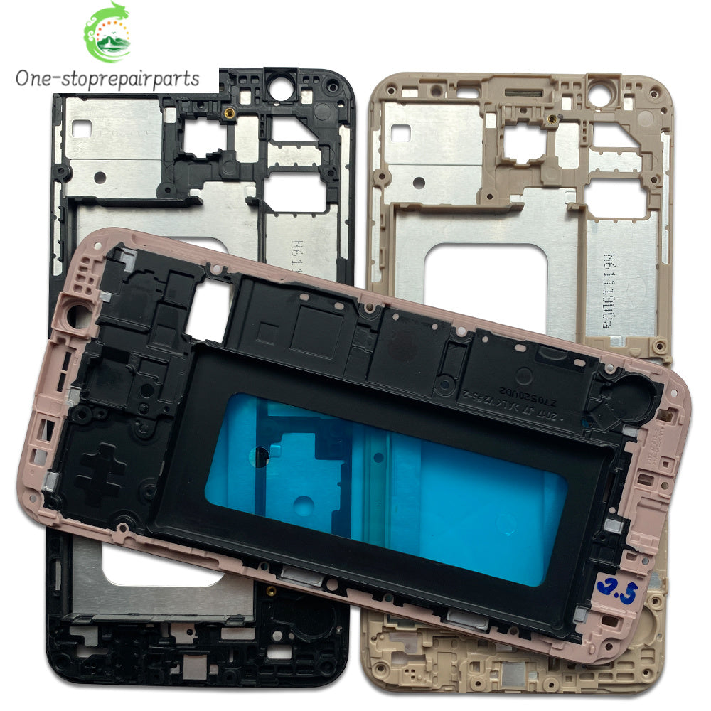 Middle Frame Front Bezel Cover Chassis Housing Back Plate LCD Holder For Samsung J4 J5 J6 J7 Prime Plus Core 2017 J530 J730 J610 Samsung phone repair parts