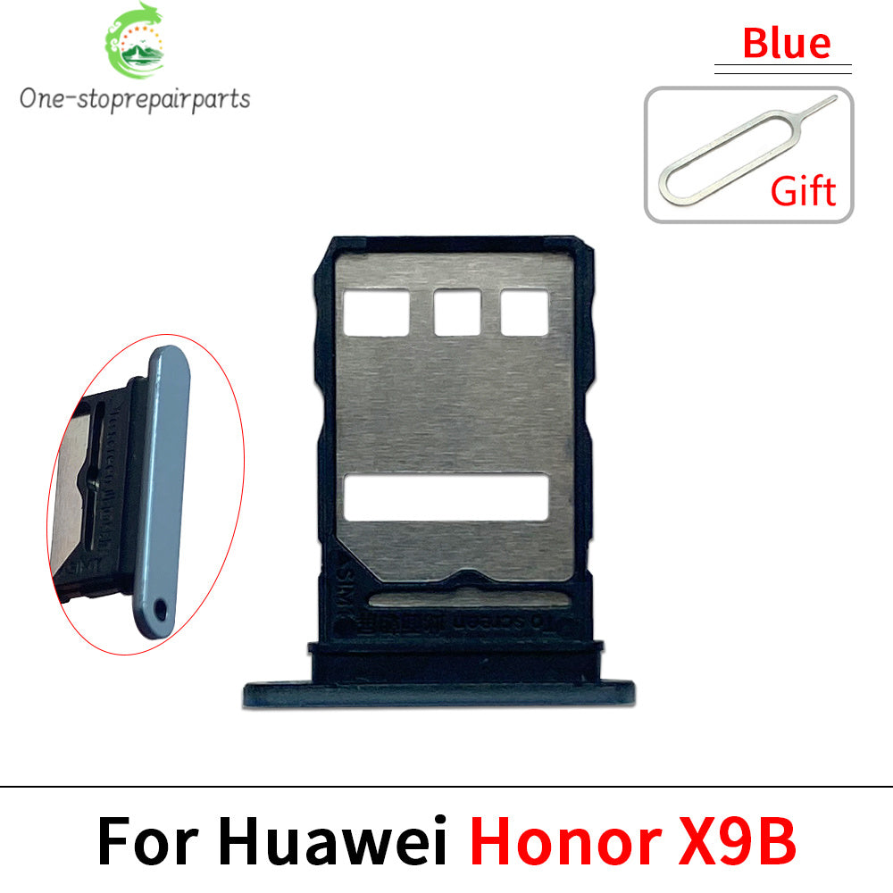 10Pcs/Lot, New SIM Card Tray Slot Holder Adapter Accessories For Huawei Honor X9 X9A X9B 4G 5G Repair Parts Huawei phone repair parts