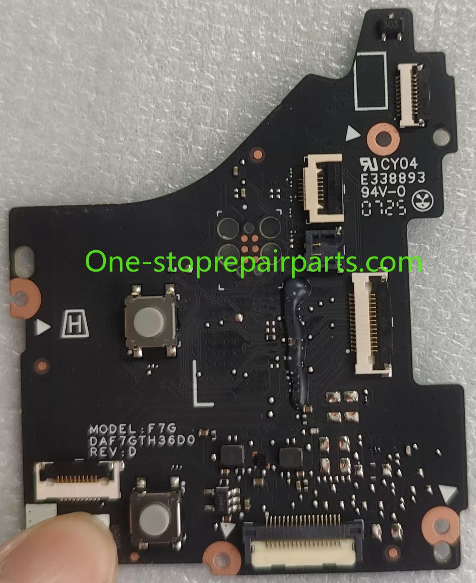 Left/Right button daughter board For Steam Deck OLED DAF7GTH26D0 DAF7GTH36D0 DAF7GTH46D0 Steam DAF7GTH56D0 F7G Valve Action Board Rev: D Steam Deck OLED Left&Right Button Board Replacement Game console repair parts