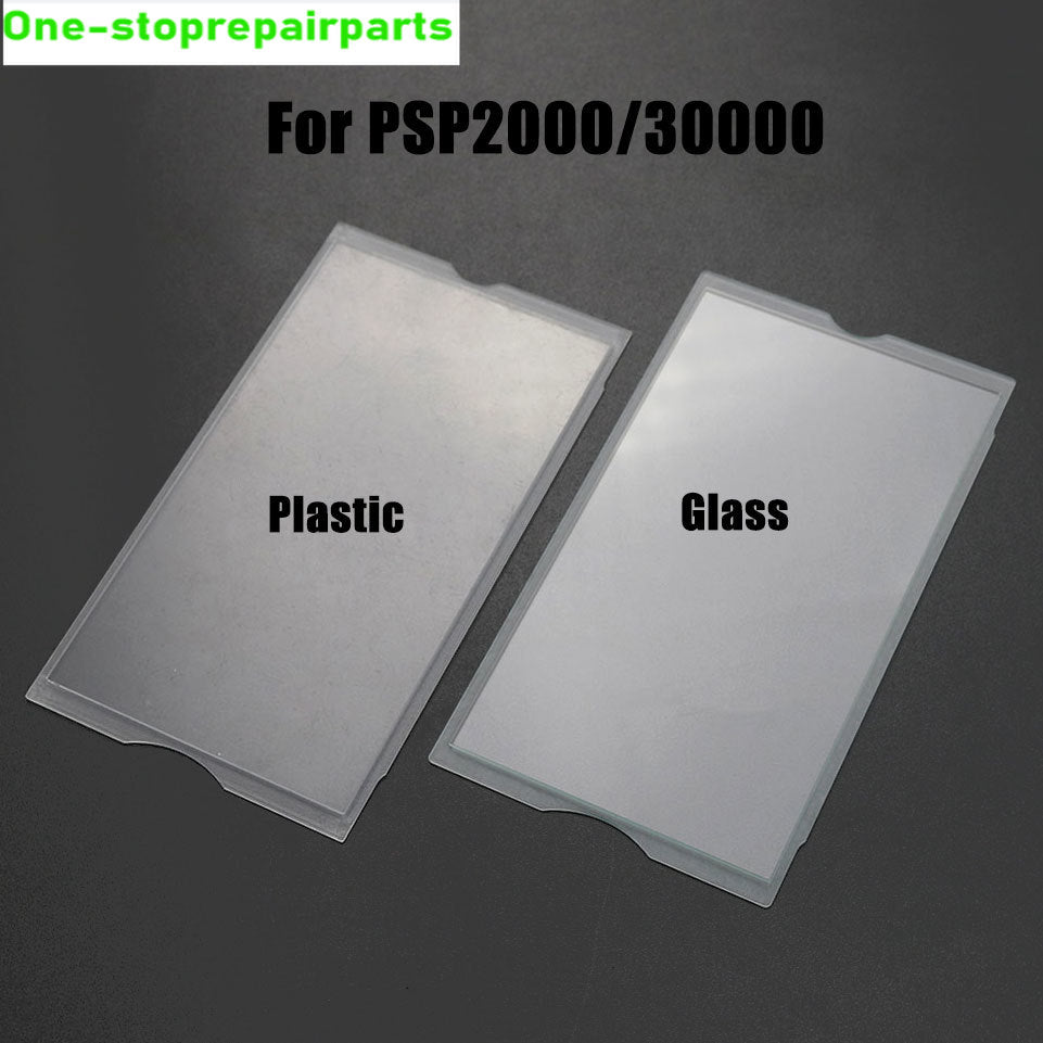 1Piece For PSP 2000 3000 PSP2000 PSP3000 Game Console Glass Plastic Screen Lens Game Protective Mirror Cover Scratch-resistant Game console repair parts
