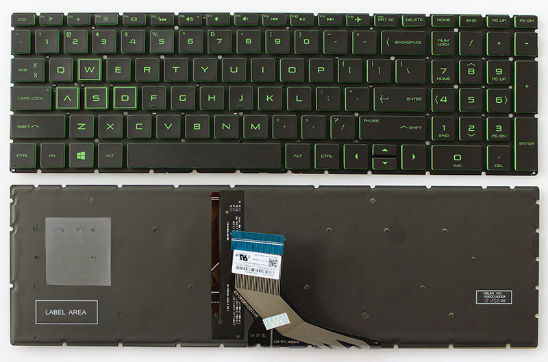 (Shipping fee not include)适用HPfor惠普15-DA 15-DB 15-DX 15-DS 15-CS Q229 C135 C136 键盘