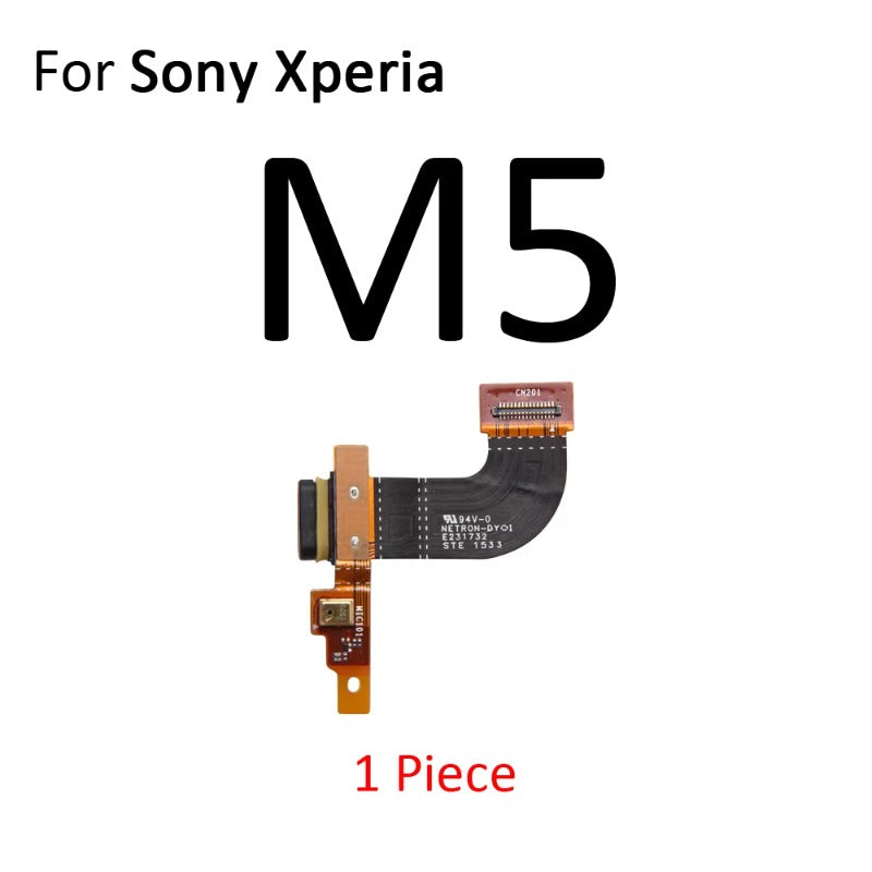 Power Charging Connector Plug Port Dock Board Flex Cable For Sony Xperia XA X M5 M4 E5 Z3 Z4 Z5 Compact Premium Plus Performance Sony phone repair parts