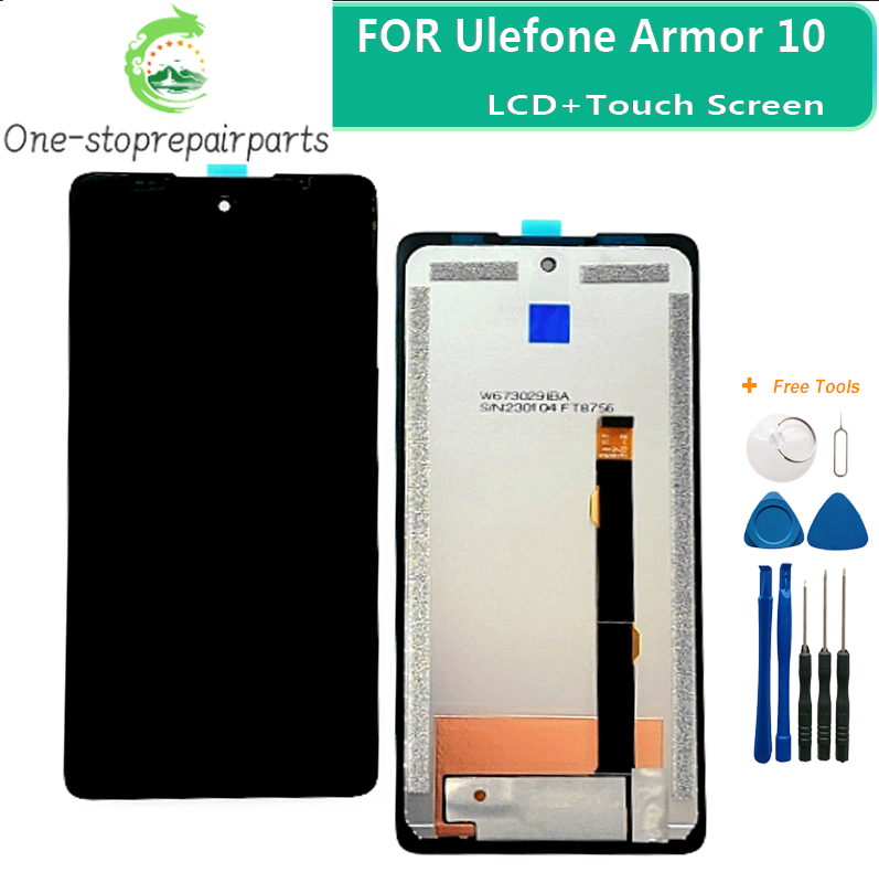 6.67 Inch For 100% Original Ulefone Armor 10 5G LCD Display +Touch Screen Digitizer Assembly Replacement + Tools Stock Other Brand Phone repair parts