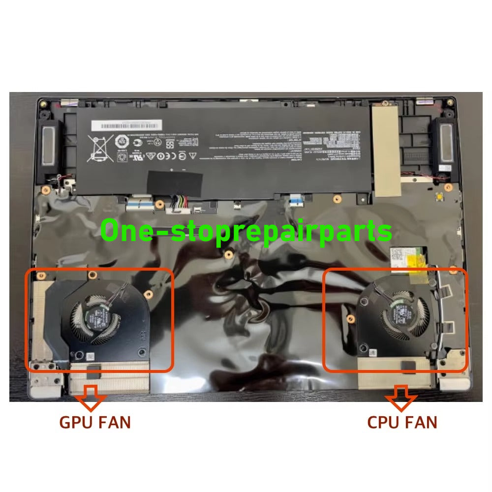 BS5405HS-U4W/U4X Laptop CPU GPU Cooling Fans For MSI Stealth 15M-A11UEK MS-1562 A11SEK A11SDK Computer PC Fan Cooler Radiator MSI laptop repair parts