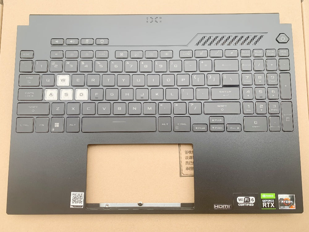 Upper case keyboard for ASUS TUF3/4 /5 FX507Z FX517 FA507R FA507 FX507 topcase palmrest keyoard