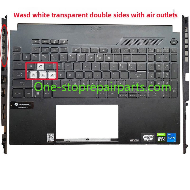 Upper case keyboard ASUS TUF3 TUF4 TUF5  FA507 FX517 FX507 F15 FX507Z FA507R FX507ZC FX517 FA607 FX617 topcase palmrest keyboard