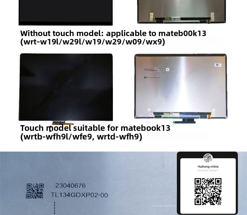 LCD Display panel for Huawei Matebook 14S  13 Matebook X PRO 2022 screen touch screen KLVC-WFH9L/KLVL-WFH9/KLVD LCD assembly