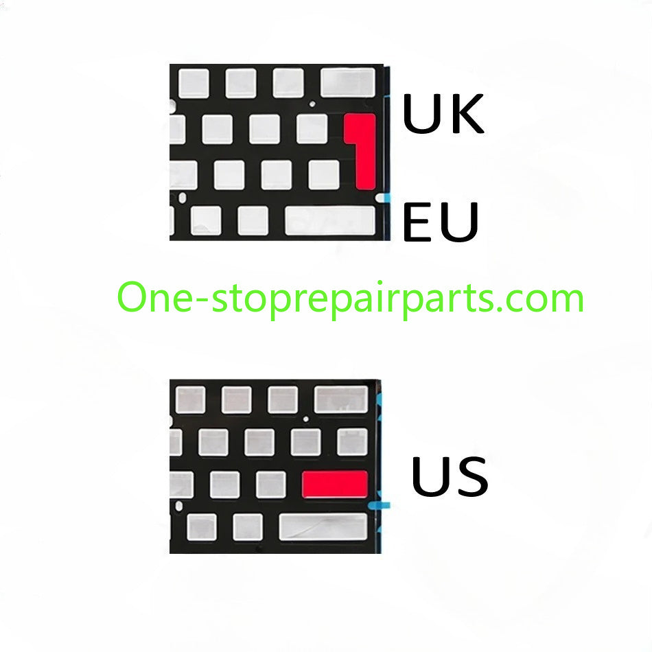 Laptop A2681 Keyboard Backligt for MacBook Air 13" 13.6" M2 Backlit Sheet US UK English French German Spanish Macbook repair parts
