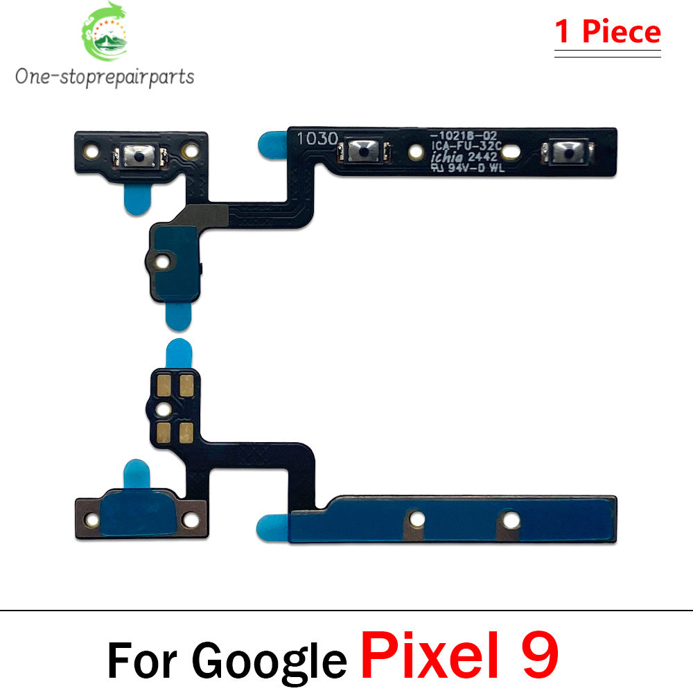 New Power on off Volume Key Button Flex Cable For Google Pixel 5 5A 6 6A 7 7A 8 9 Pro XL Google Pixel phone repair parts