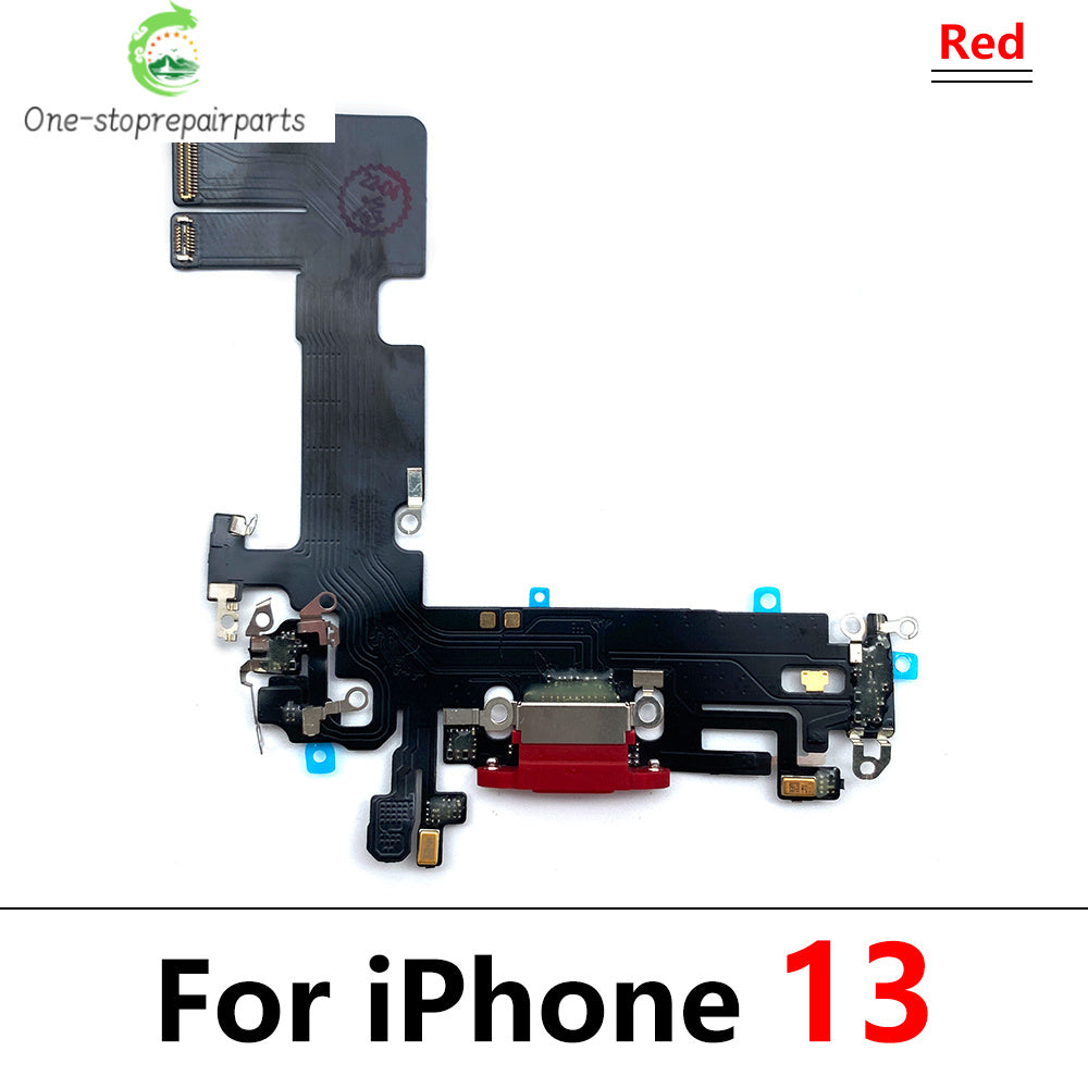 New For iPhone 13 Pro 13Pro Max Mini Dock Connector Micro USB Charger Charging Port Flex Cable Microphone Board iPhone phone repair parts