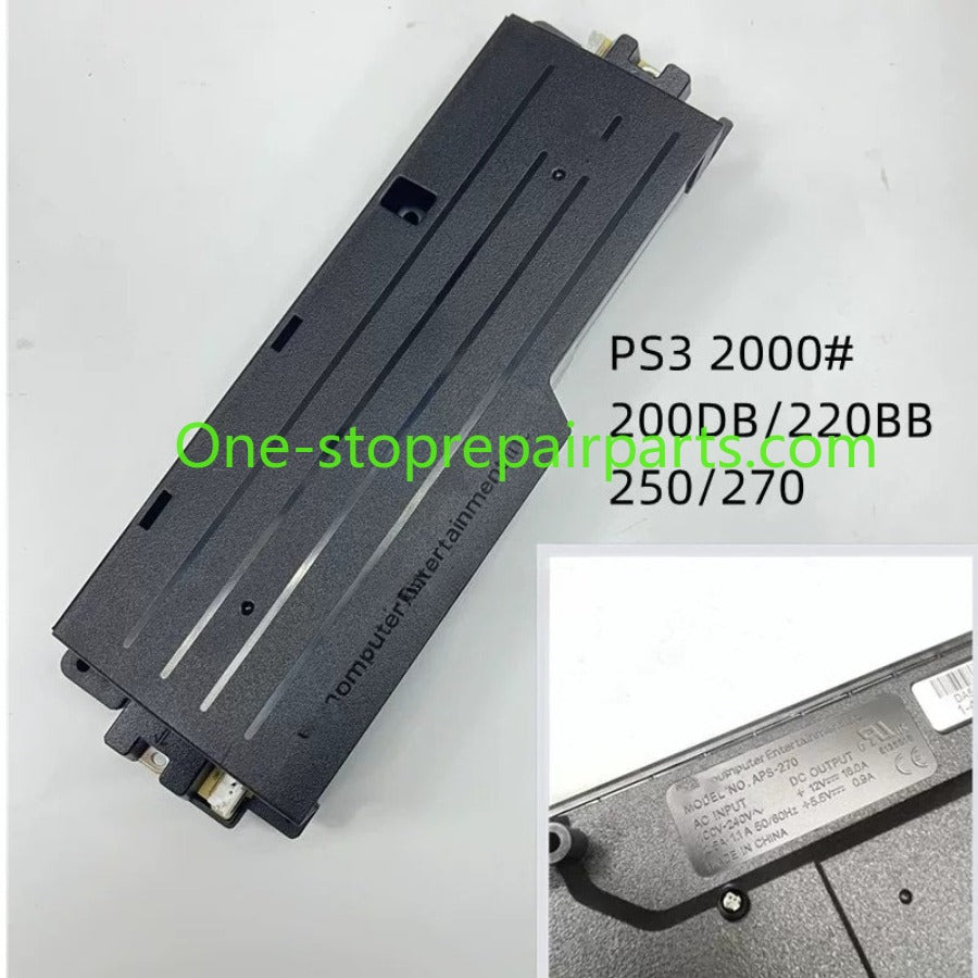 APS-270 APS-250 EADP-185AB APS-306 APS-330 PSU power supply for Sony PlayStation 3 PS3 Slim 3000 CECH-21A/B CECH-25A/B 2000/2100/2500 CECH-20xx CECH-3000 CECH-3001A/B CECH-3003B EADP-220BB PS3 Super Slim 4000 AC Power Adapter Game console repair part