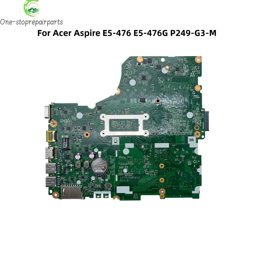 DAZ8VRMB8E0 For Acer Aspire E5-476 E5-476G P249-G3-M Laptop Motherboard With i3-8130U i5-7200U i5-8250U CPU UMA NBVHF11002 Acer laptop repair parts