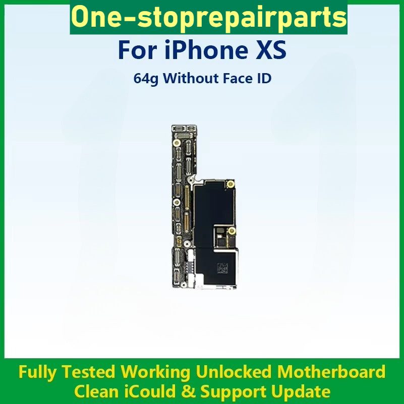 Fully Tested 100%Working Mainboard For iPhone XS Max Cleaned iCloud And Unlocked For XR Motherboard No Repair Support Update iPhone phone repair parts