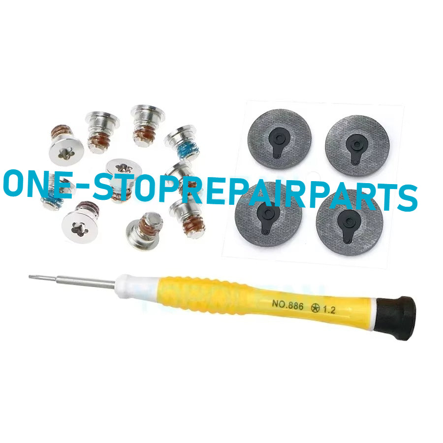 New Bottom Screw Screws + Rubber Feet + Srewdriver For Macbook Pro Retina 13" 15" A1398 A1425 A1502 2012 2013 2014 2015 Macbook repair parts