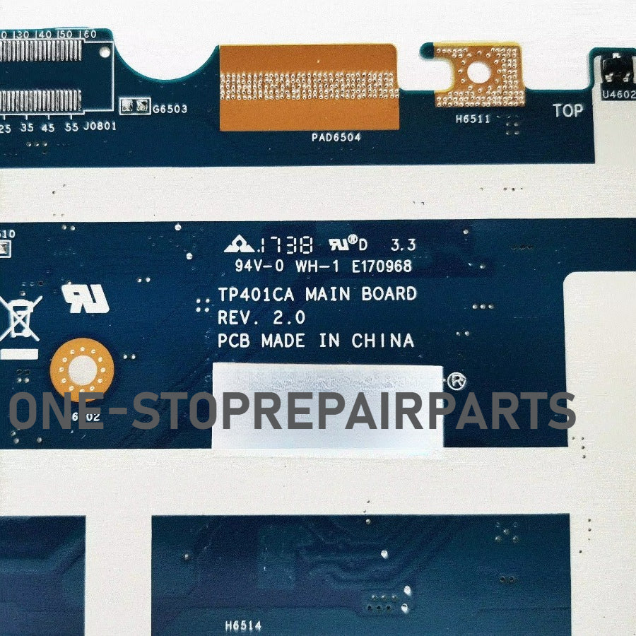 For ASUS VivoBook TP401CA TP401C TP401CA TP401CAE Mainboard Laptop Motherboard CPU M3 M5 M7 4GB 8GB RAM 100%Tested ASUS laptop repair parts