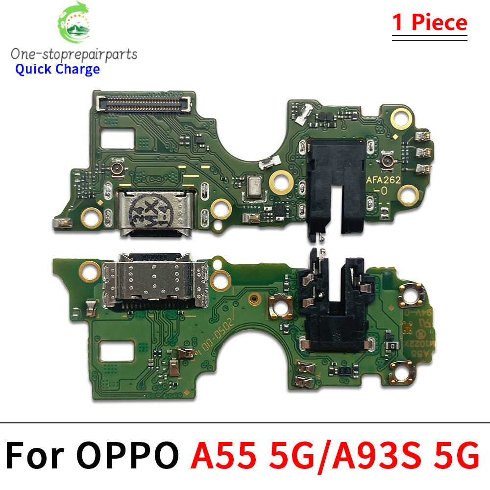 USB Charger Charging Dock Port Connector Flex Cable For OPPO A16 A17 A52 A92 A53 A54 A55 A56 A57 A58 A93 A94 A95 A96 A97 4G 5G OPPO phone repair parts