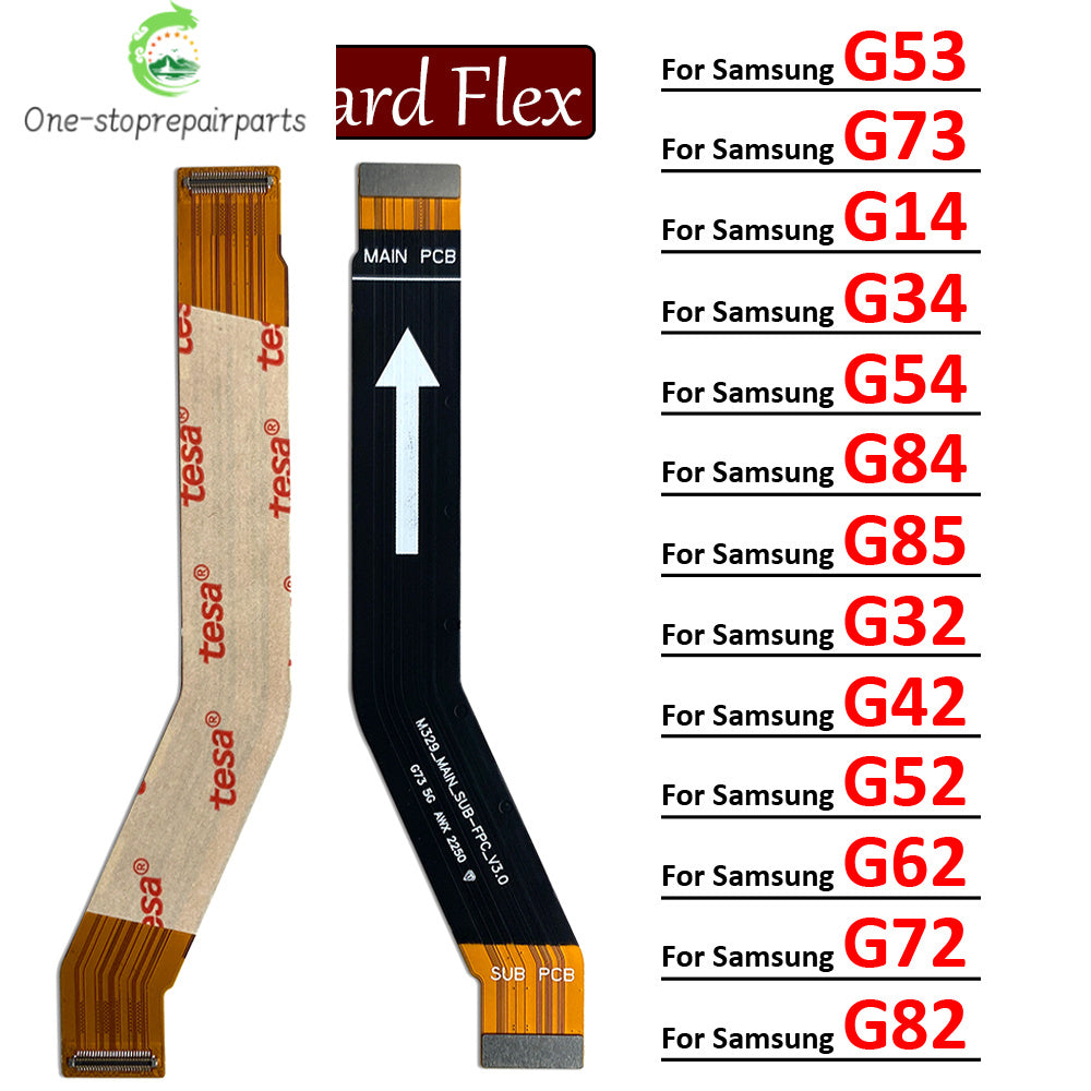 Main Board Motherboard Connector Board Flex Cable For Motorola Moto G14 G34 G54 G32 G42 G52 G62 G72 G82 G53 G73 G84 G85 5G Motorola phone repair parts