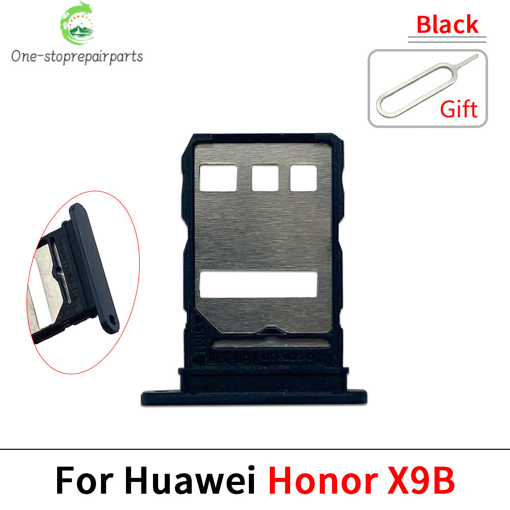 10Pcs/Lot, New SIM Card Tray Slot Holder Adapter Accessories For Huawei Honor X9 X9A X9B 4G 5G Repair Parts Huawei phone repair parts