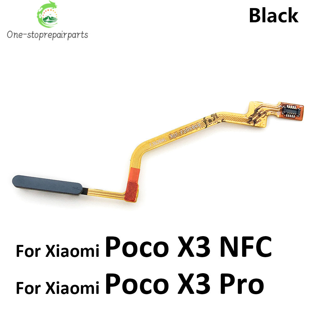 New Fingerprint Scanner For Xiaomi Poco M3 F3 X3 GT Pro Home Button Fingerprint Menu Return Key Sensor Flex Cable For Redmi 9T  Xiaomi  Xiao mi phone repair parts