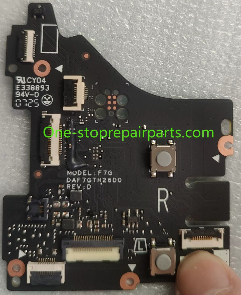 Left/Right button daughter board For Steam Deck OLED DAF7GTH26D0 DAF7GTH36D0 DAF7GTH46D0 Steam DAF7GTH56D0 F7G Valve Action Board Rev: D Steam Deck OLED Left&Right Button Board Replacement Game console repair parts