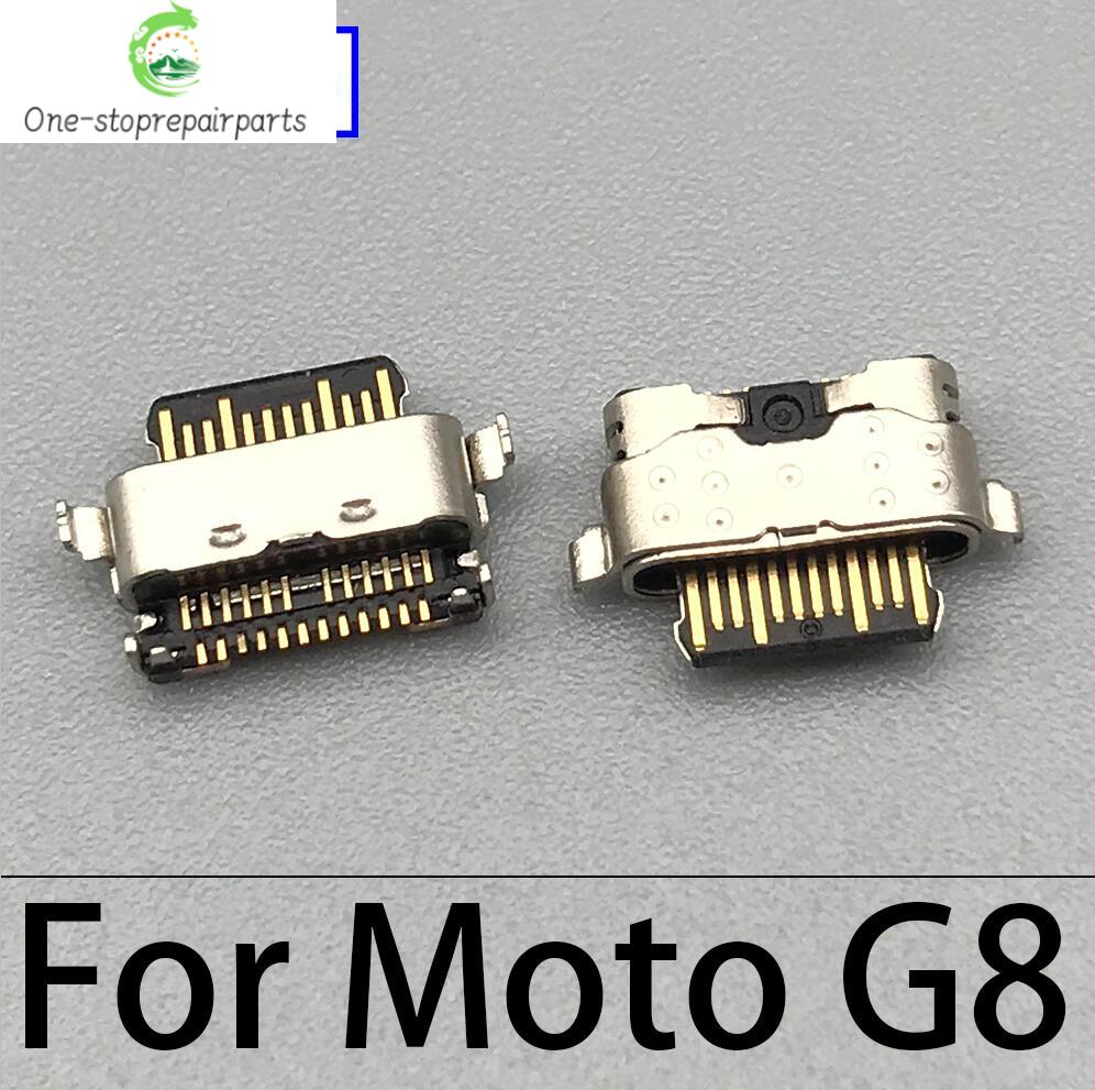 10Pcs USB Charging Port Connector Charge Jack Socket Plug Dock For Motorola Moto G9 G5 G5S G6 G7 Plus G8 Power Play Plus Lite Motorola phone repair parts