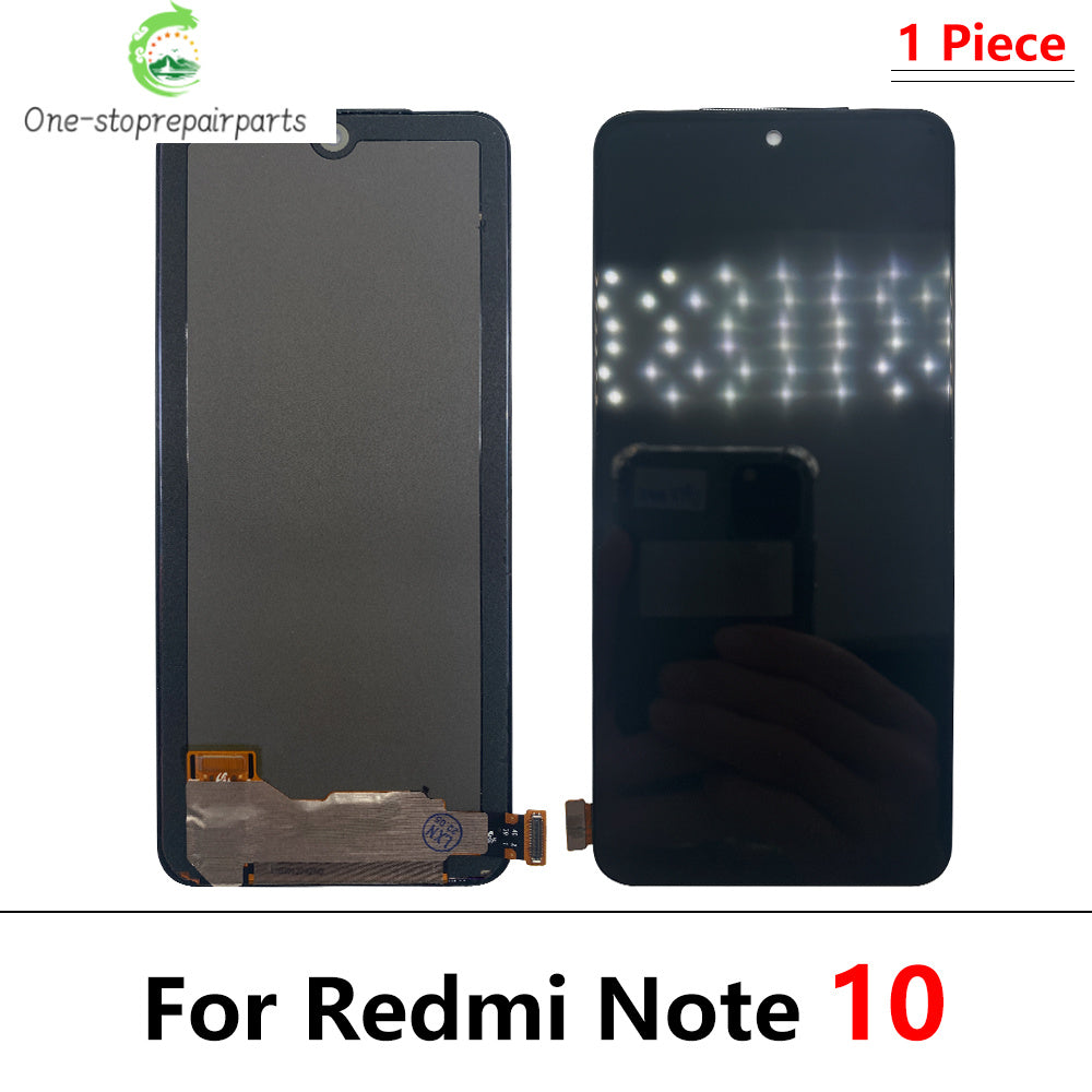 New LCD Display For Redmi Note 10 Pro 4G 5G Note 10S M2101K7AI LCD Display Screen Digitizer For Redmi Note 10 Pro Redmi phone repair parts